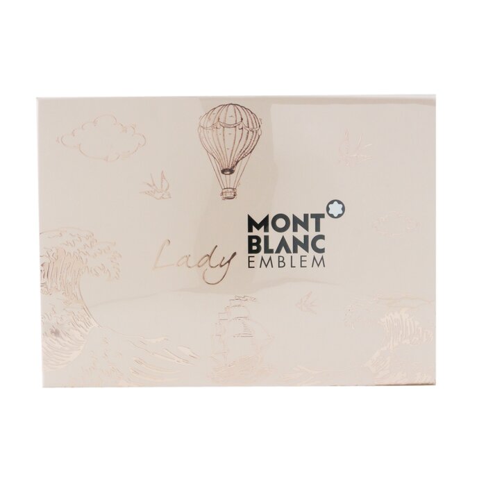 Montblanc Lady Emblem Coffret: Eau De Parfum Spray 75ml/2.5oz + Perfumed Body Lotion 100ml/3.3oz + Eau De Parfum Spray 7.5ml/0.25oz 3pcsProduct Thumbnail