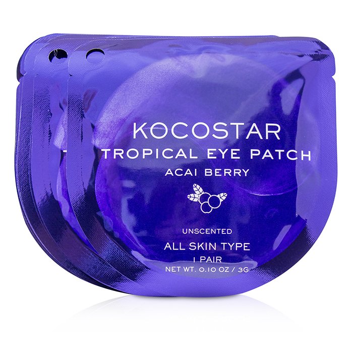 KOCOSTAR Tropical Parche de Ojo Sin Aroma - Acai Berry (Empacado Individualmente) 10pairsProduct Thumbnail