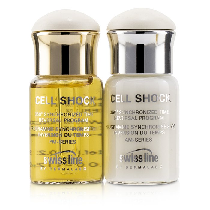 Swissline Cell Shock 360 Synchronized Time Reversal Program (For Face & Neck) 4x12mlProduct Thumbnail
