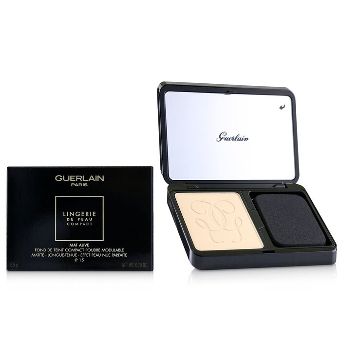 겔랑 Guerlain 란제리 드 뽀 맷 얼라이브 빌더블 컴팩트 파우더 파운데이션 SPF 15 8.5g/0.29ozProduct Thumbnail
