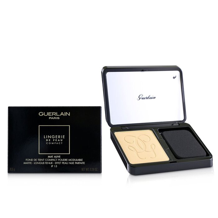 Guerlain Lingerie De Peau Mat Alive Buildable Compact Powder Foundation SPF 15 8.5g/0.29ozProduct Thumbnail