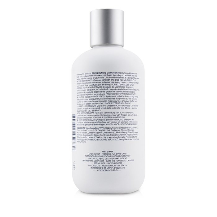 Unite BOING Defining Curl Cream (Activate. Hold) 236ml/8ozProduct Thumbnail