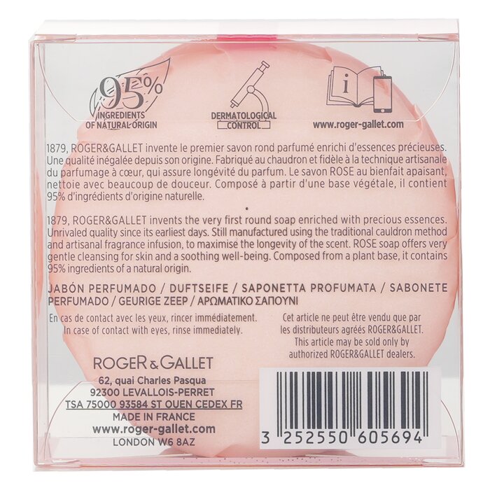 Roger & Gallet Rose Perfumed Soap 100g/3.5ozProduct Thumbnail