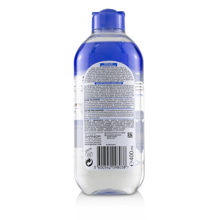 Garnier SkinActive Micellar Water (For Face & Eyes) - For Delicated Skin 400ml/13.3ozProduct Thumbnail