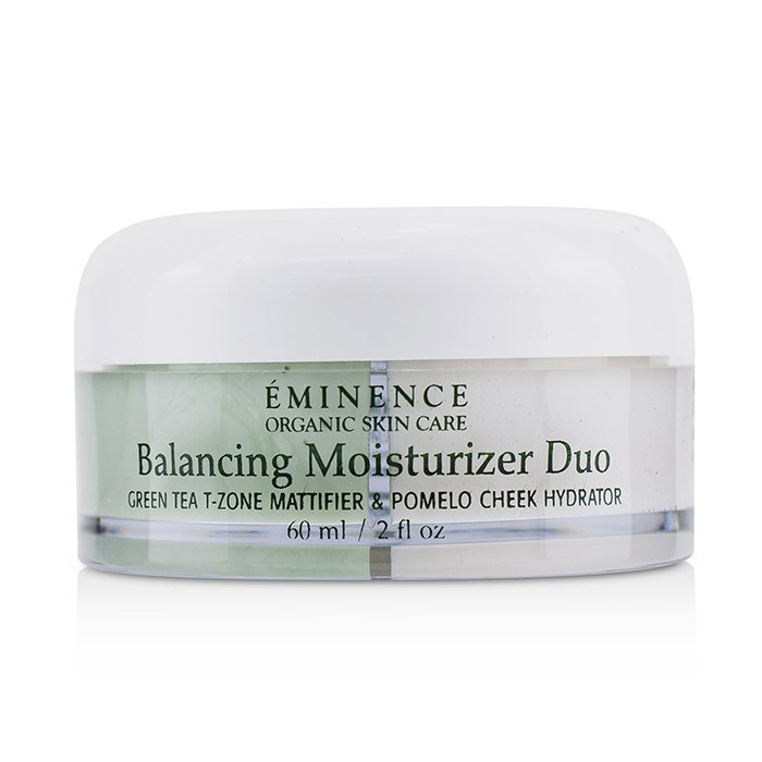 Eminence Balancing Moisturizer Duo: Green Tea T-Zone Mattifier & Pomelo Cheek Hydrator - For Combination Skin Types 60ml/2ozProduct Thumbnail