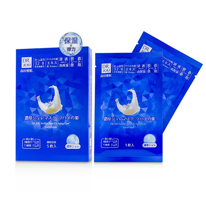 DR. JOU (By Dr. Morita) Swiftlet Nest EX Aging Care Facial Mask 5pcsProduct Thumbnail