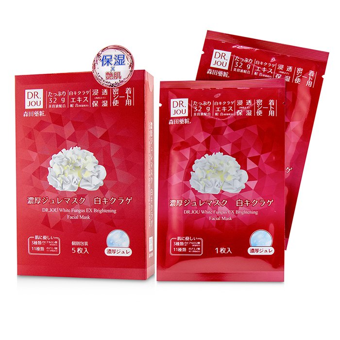 DR. JOU (By Dr. Morita) White Fungus EX Brightening Facial Mask 5pcsProduct Thumbnail