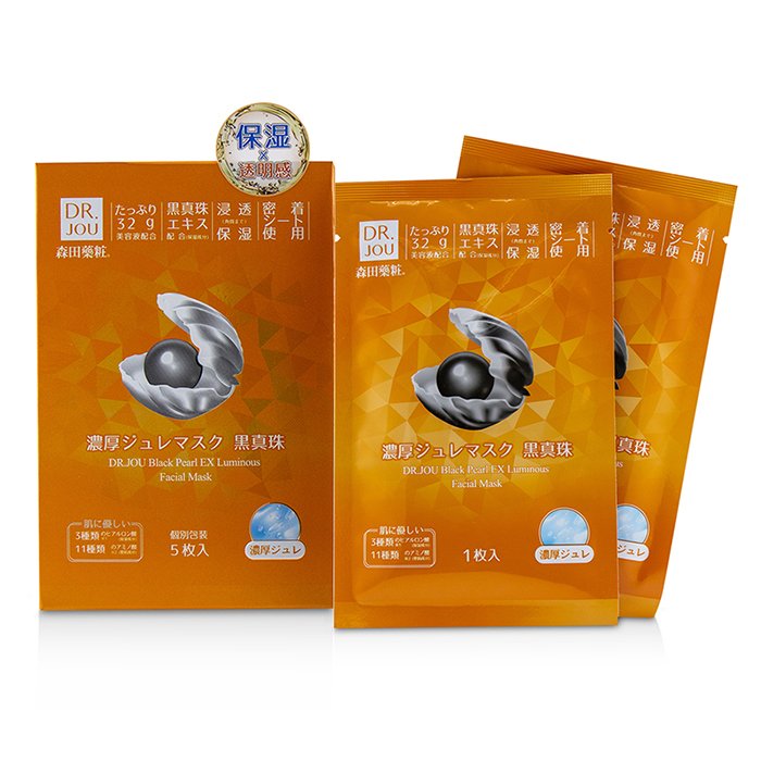 DR. JOU (By Dr. Morita) Black Pearl EX Luminous Facial Mask 5pcsProduct Thumbnail