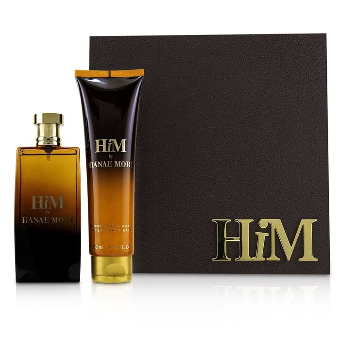Hanae Mori Him Coffret: Eau De Toilette Spray 100ml/3.4oz + After Shave Balm 150ml/5oz 2pcsProduct Thumbnail