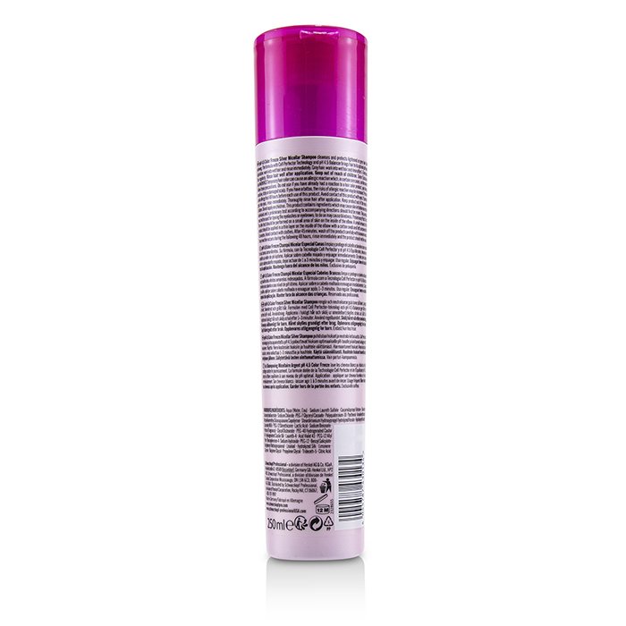 Schwarzkopf BC Bonacure pH 4.5 Color Freeze Silver Champú Micelar (Para Cabello Gris & Aclarado) 250ml/8.5ozProduct Thumbnail