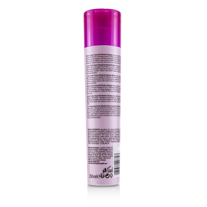 Schwarzkopf BC Bonacure pH 4.5 Color Freeze Rich Micellar Shampoo (For Overprocessed Coloured Hair) 250ml/8.5ozProduct Thumbnail