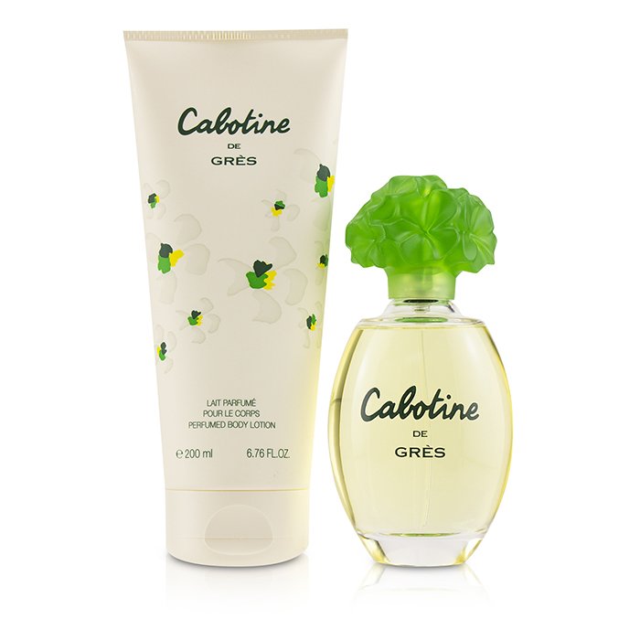 Gres Cabotine Coffret: Eau De Toilette Spray 100ml/3.4oz + Perfumed Body Lotion 200ml/6.76oz 2pcsProduct Thumbnail