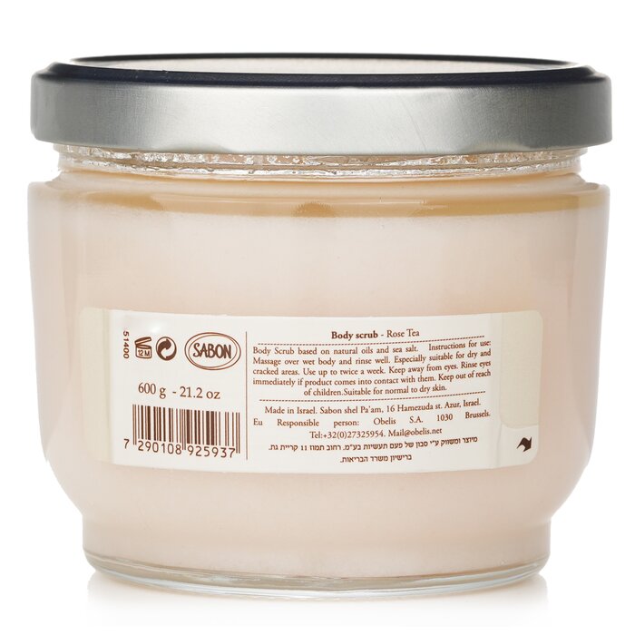 Sabon 身體磨砂膏-玫瑰茶語 600g/21.2ozProduct Thumbnail