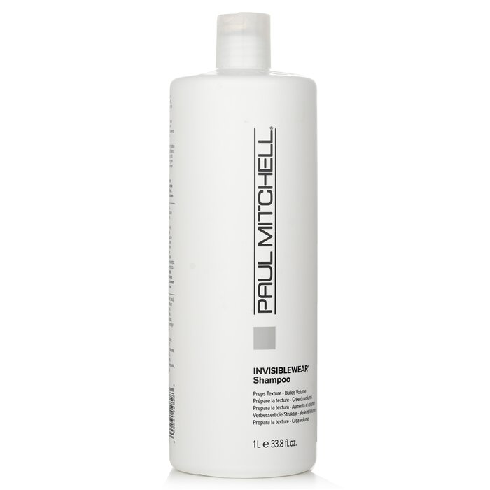 Paul Mitchell Invisiblewear Shampoo (Preps Texture - Builds Volume) 1000ml/33.8ozProduct Thumbnail