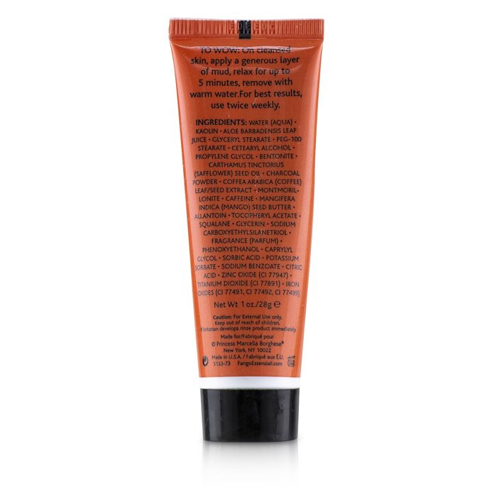 Borghese Fango Essenziali Energize Mud Mask with Coffee Seed, Activated Charcoal & Caffeine (Travel Size) 28g/1ozProduct Thumbnail