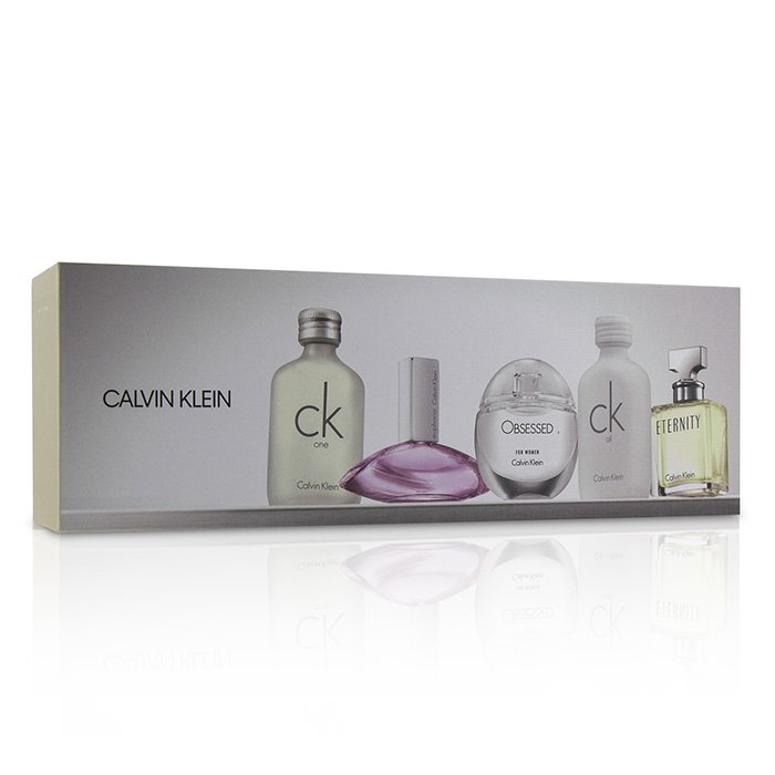 Calvin Klein Zestaw Miniature Coffret: CK One EDT 10ml + Euphoria EDP 4ml + CK All EDT 10ml + Obsessed EDP 5ml + Eternity EDP 5ml 5pcsProduct Thumbnail