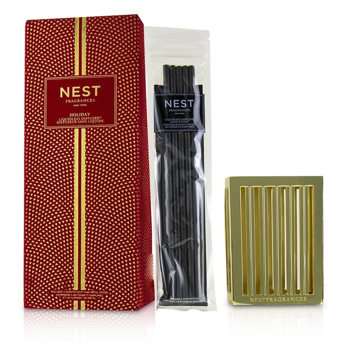 Nest Liquidless Diffuser - Holiday 5 ScentSticksProduct Thumbnail