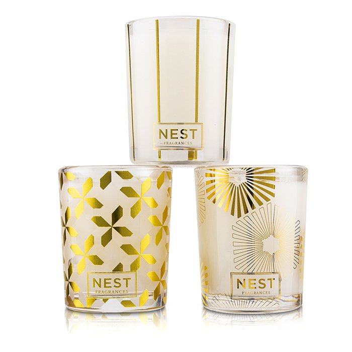 Nest Festive Votive Trio Candles Coffret: Holiday, Birchwood Pine, Spiced Orange & Clove 3x57g/2ozProduct Thumbnail