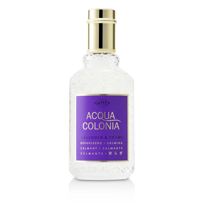 4711 - Acqua Colonia Lavender  Thyme Eau De Cologne Spray 50ml/1.7oz (M) - Eau  De Cologne | Free Worldwide Shipping | Strawberrynet HK
