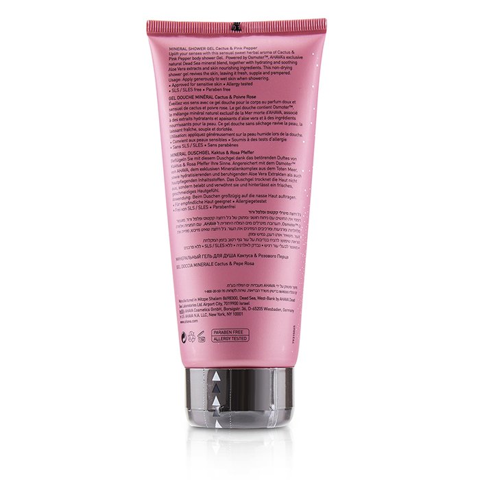 Ahava Deadsea Water Mineral Shower Gel - Cactus & Pink Pepper 200ml/6.8ozProduct Thumbnail