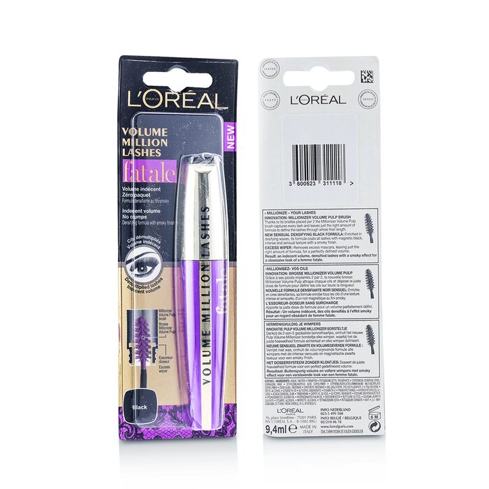 L'Oreal Volume Million Lashes Fatale 9.4ml/0.32ozProduct Thumbnail