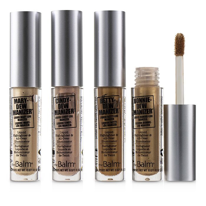 TheBalm The Dew Manizer's Quad (Liquid Highlighters) 4pcsProduct Thumbnail