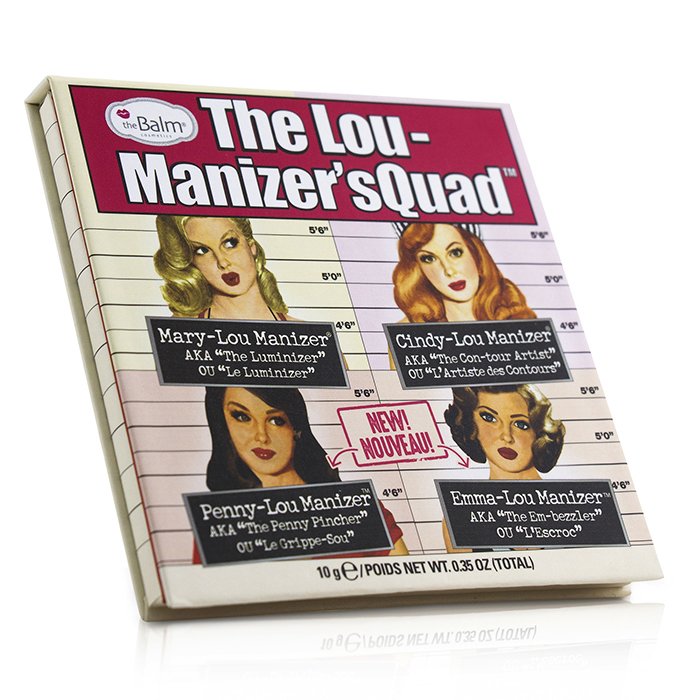 TheBalm The Lou Manizer's Quad (Highlighter) 10g/0.35ozProduct Thumbnail