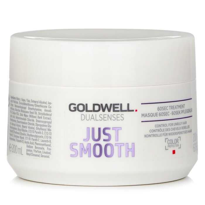Goldwell Dual Senses Just Smooth 60SEC Բուժում (Վերահսկում անզուսպ մազերի համար) 200ml/6.7ozProduct Thumbnail
