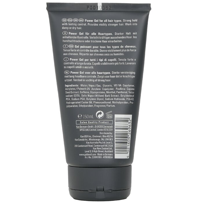 Goldwell Dual Senses Men Styling Power Gel (For All Hair Types) 150ml/5ozProduct Thumbnail