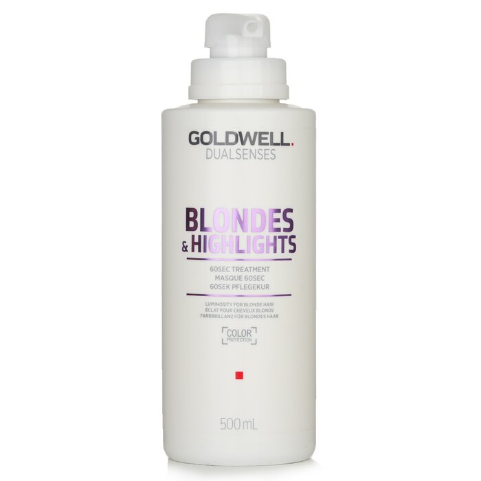Goldwell Dual Senses Blondes & Highlights 60SEC Treatment (Luminosity For Blonde Hair) 500ml/16.9ozProduct Thumbnail
