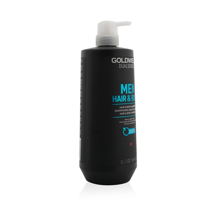 Goldwell Dual Senses Men Hair & Body Shampoo (For All Hair Types) 1000ml/33.8ozProduct Thumbnail