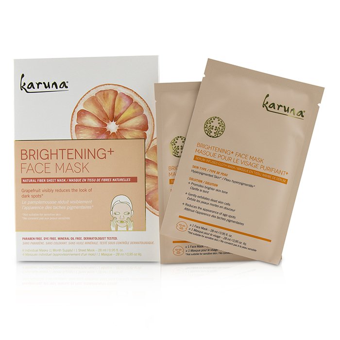Karuna Brightening+ Face Mask 4sheetsProduct Thumbnail