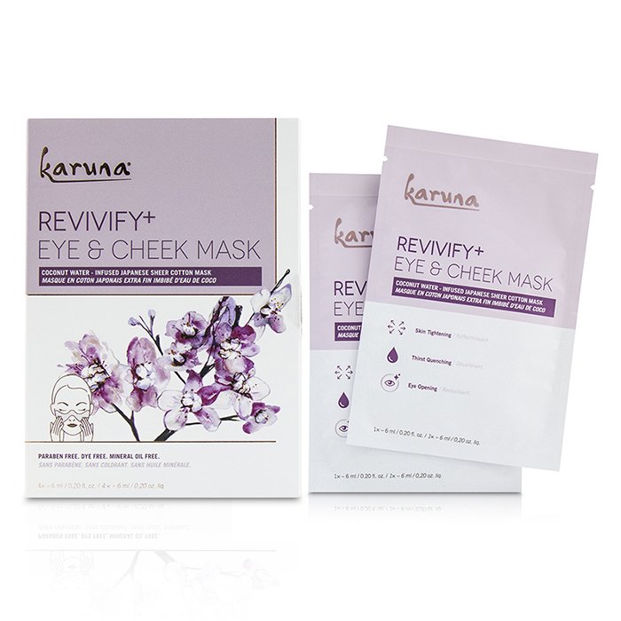 Karuna Revivify+ Eye & Cheek Mask 4sheetsProduct Thumbnail