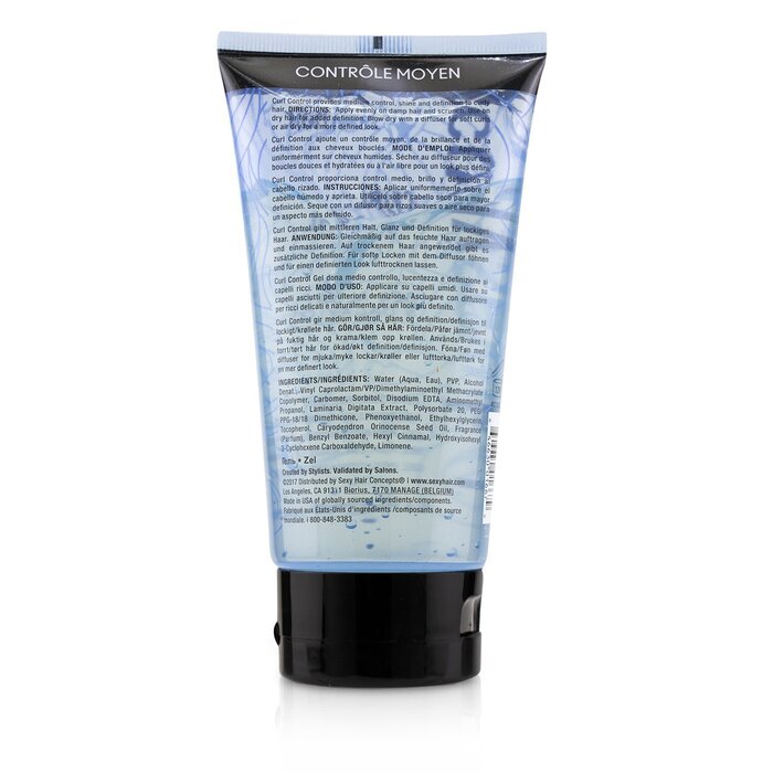 Sexy Hair Concepts 性感秀髮 捲髮定型凝膠Curly Sexy Hair Curl Control Curl-Control Gel 150ml/5.1ozProduct Thumbnail