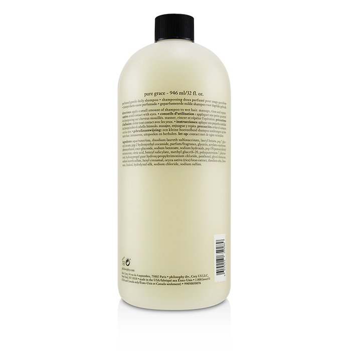 Philosophy Pure Grace Shampoo (Perfumed Gentle Daily Shampoo) 946ml/32ozProduct Thumbnail