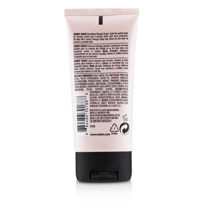 Matrix Style Link Blowout Skinny Queen Crema de Secado a Calor Suavizante (Agarre 1) 85ml/2.9ozProduct Thumbnail