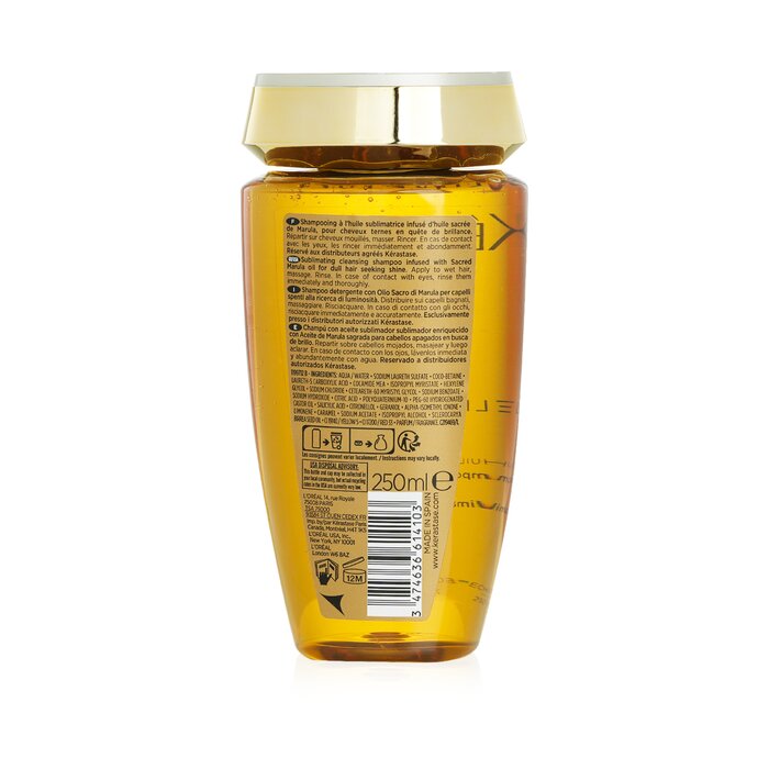 Kerastase Elixir Ultime Le Bain Шампунь на Основе Масел (для Тусклых Волос)  250ml/8.5ozProduct Thumbnail