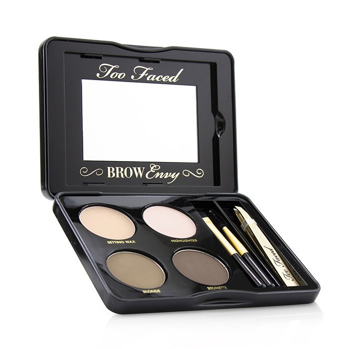 Too Faced مجموعة تحديد ورسم الحواجب Brow Envy: (1x شمع مصفف، 1x هايلايتر، 2x بودرة حواجب، 1x ملقط، 1x فرشاة مدببة، 1x فرشاة صغيرة) 3.6g/0.12ozProduct Thumbnail