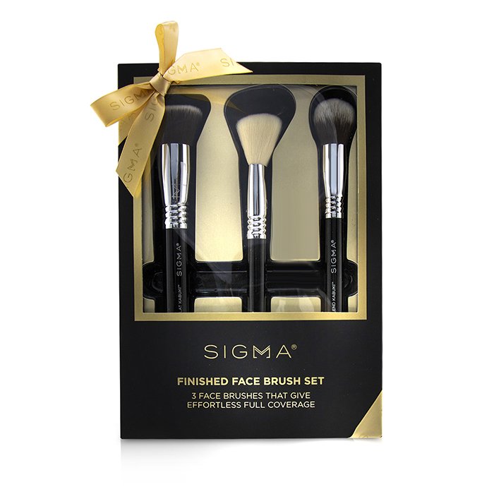 Sigma Beauty Finished Face Brush Set 3pcsProduct Thumbnail