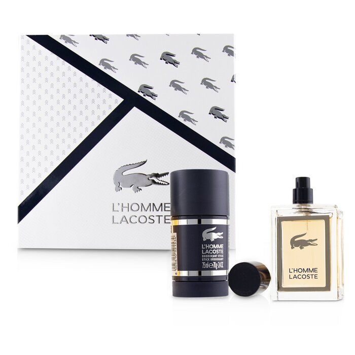 Lacoste L'Homme Coffret: Eau De Toilette Spray 50ml/1.6oz + Deodorant Stick 75ml/2.4oz  2pcsProduct Thumbnail