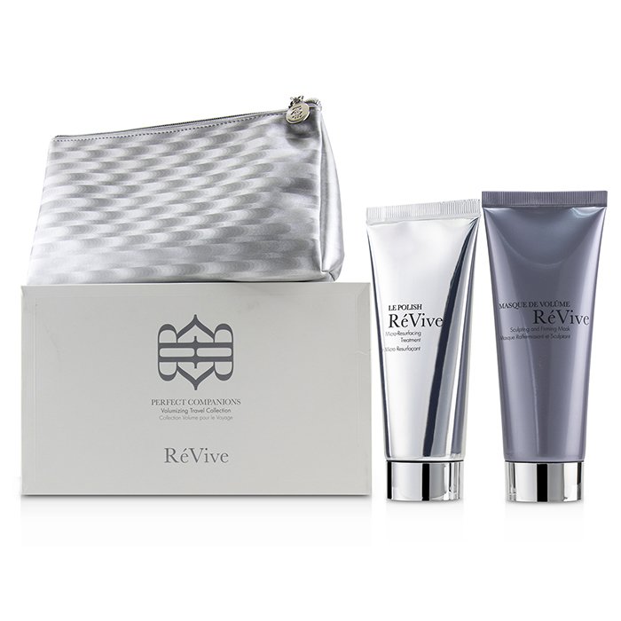 ReVive Perfect Companions Volumizing Travel Collection: Sculpting and Firming Mask 75g + Micro-Resurfacing Treatment 75g 2pcs+1bagProduct Thumbnail