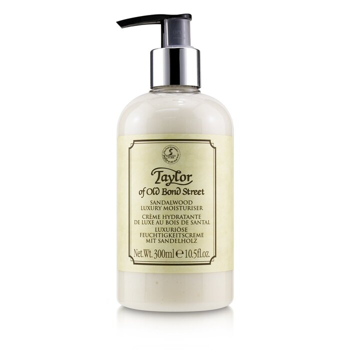 Taylor Of Old Bond Street Sandalwood Luxury Moisturiser 300ml/10.5ozProduct Thumbnail