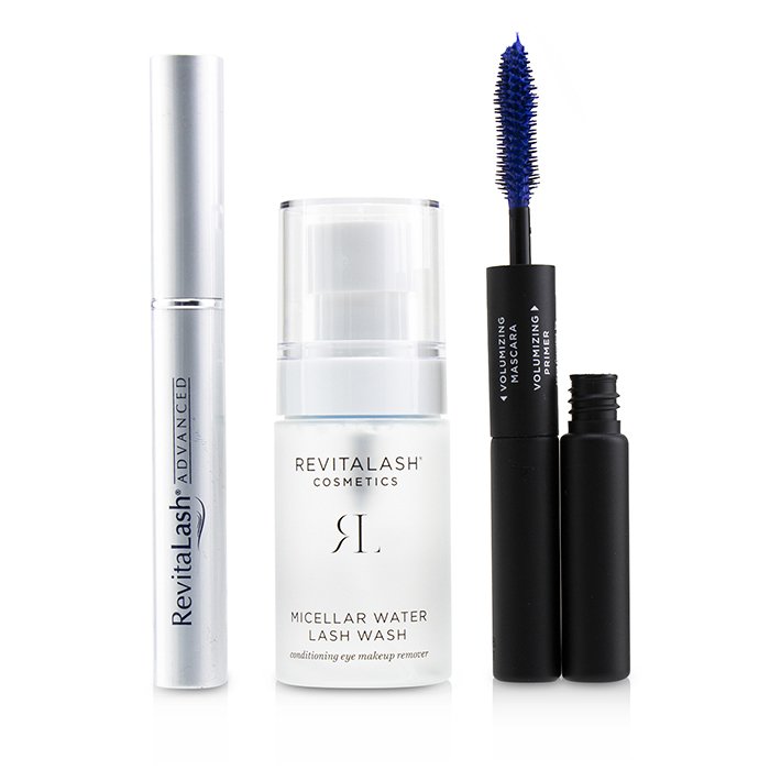 RevitaLash Lash Perfecting Gift Collection : ( 1x Eyelash Conditioner, 1x Conditioning Eye Makeup Remover, 1x Volumizing Masacara Black) 3pcsProduct Thumbnail