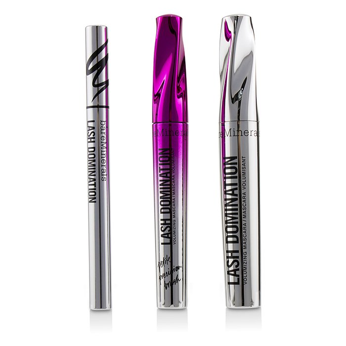 BareMinerals Lash Domination Volumizing Mascara & Ink Liner Trio (2x Mascara, 1x Eyeliner) 3pcsProduct Thumbnail