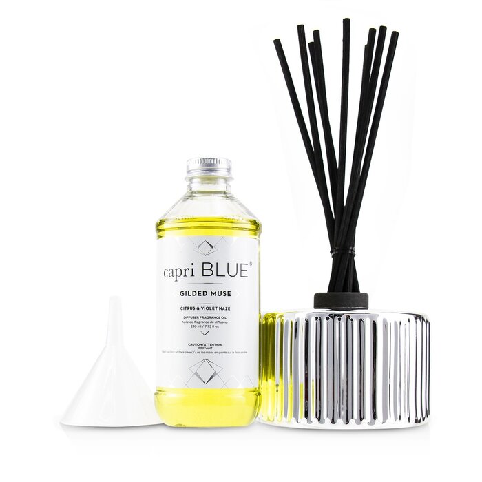 Capri Blue Gilded Muse Reed Diffuser - Citrus & Violet Haze 230ml/7.75ozProduct Thumbnail