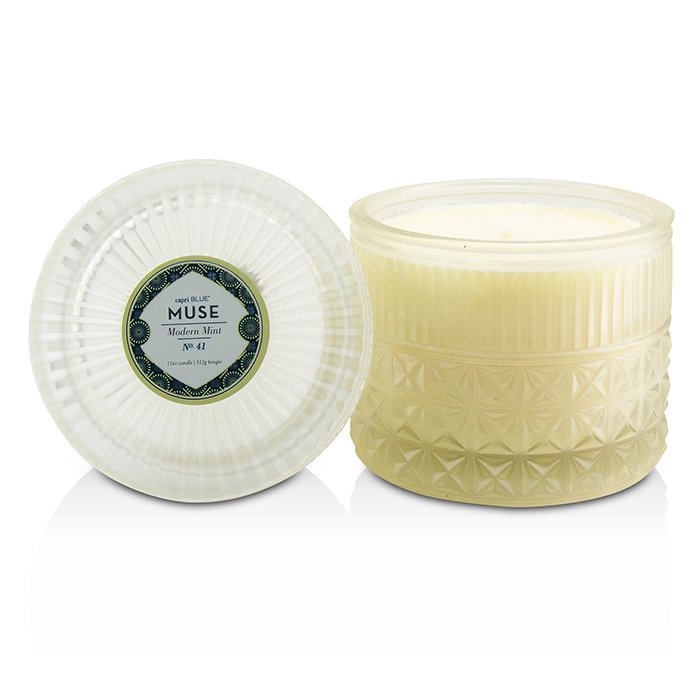 Capri Blue Muse Faceted Jar Candle - Modern Mint 312g/11ozProduct Thumbnail