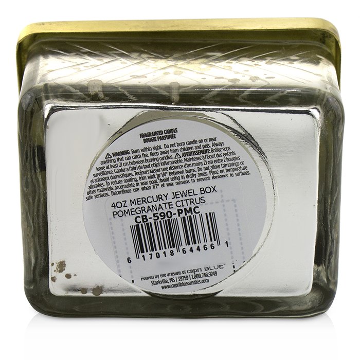 Capri Blue Mercury Jewel Box Candle - Pomegranate Citrus 113g/4ozProduct Thumbnail