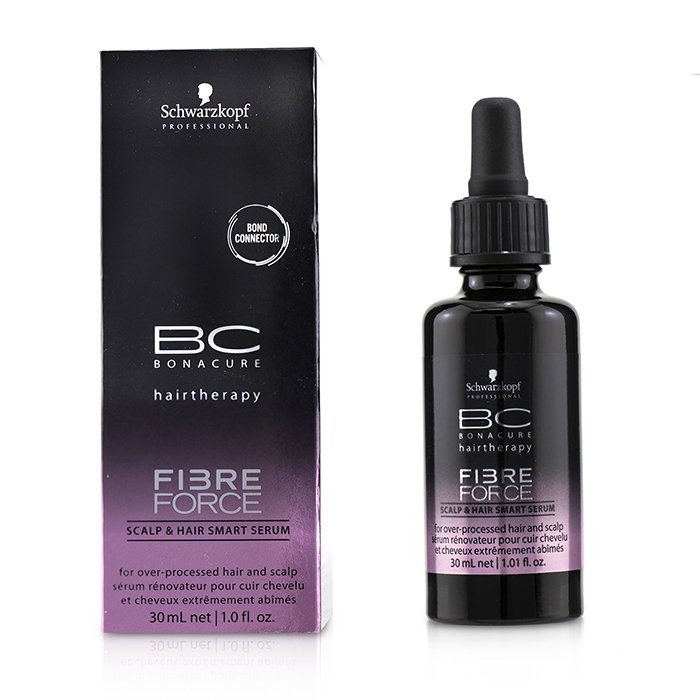 Schwarzkopf BC Bonacure Fibre Force Scalp & Hair Smart Serum (For Over-Processed Hair and Scalp) 30ml/1ozProduct Thumbnail