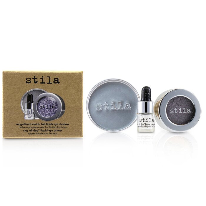 Stila Magnificent Metals Foil Finish Eye Shadow With Mini Stay All Day Liquid Eye Primer 2pcsProduct Thumbnail