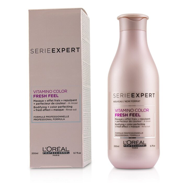 L'Oreal Professionnel Serie Expert - Vitamino Color Fresh Feel Mascarilla Efecto Fresco Perfeccionante de Color + Dador de Cuerpo 200ml/6.7ozProduct Thumbnail